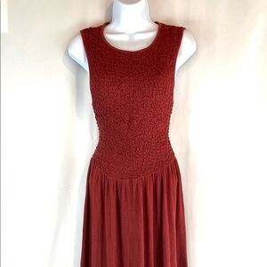 ASOS crinkle bodice maxi dress